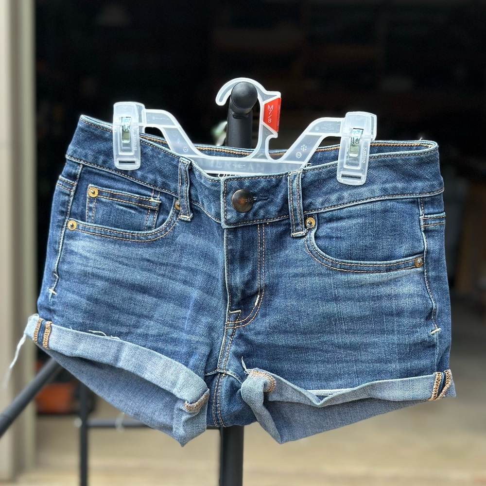 American Eagle Shortie Jean Shorts